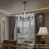 Lámpara Colgante de Madera Simple Estilo Country Americano Nórdico Creativa para Sala de Estar, Comedor, Dormitorio, Vestidor, Tienda de Ropa y Luminarias Personalizadas