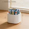 Caja organizadora de ungüentos BNBSO con compartimentos, organizador tubular para medicinas y cremas, estante de escritorio en forma de tira para ungüentos y medicamentos