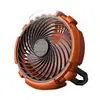 Pendurável, Bateria de Longa Duração, Ventilador de Mesa para Acampamento ao Ar Livre, Forte Potência de Vento, Iluminação Portátil, Ventilador Elétrico de Acampamento
