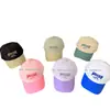 Gorra de Verano Fina Estilo Coreano para Niños, Gorra de Béisbol de Secado Rápido con Protección Solar para Niños y Niñas, Gorra de Sol con Bloqueo de Color para Exteriores