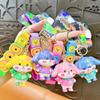 Llavero de cachorro con baño UV creativo, exquisito, lindo, colgante para mochila escolar, juguete, muñeco, adornos de escritorio, regalo, venta al por mayor