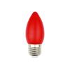 Venta al por mayor de fábrica E27LED carcasa de lámpara larga C37 pantalla de lámpara de bombilla puntiaguda kit de pantalla de plástico para bombilla de vela eléctrica LED