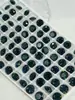 Rhinestones para Uñas Huashiyue Imitación 8mm Fondo Plano, Cristal K9 Súper Brillante Corte 33 para Uñas y Accesorios de Aretes al por Mayor