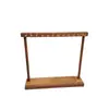 Suporte de Exibição para Colares Ornamento de Armazenamento Cabide Exibição de Pingentes de Joias Pulseira Madeira Saco para Joias Pulseira