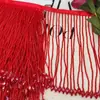 Tubo Colgante de Encaje de Cristal con Cuentas de Alta Resistencia de 15 cm Cubo Largo Accesorios para Vestidos de Novia Ropa Accesorios de Bricolaje