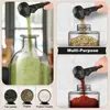 Cuchara para Café de Nuevo Producto Transfronteriza, Cuchara Deslizante Creativa para Café con Mango Extendido, Gran Capacidad, Cuchara Redonda a Prueba de Fugas para Café