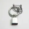 Accesorios de aleación de zinc directo de fábrica llavero de coche cuerda de cuero hecha a mano llavero DIY colgante productos semiacabados al por mayor