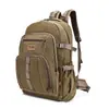 Mochila Nueva de Viaje de Gran Capacidad con Protección Lumbar, Deportiva Ultra Resistente para Montañismo, Resistente al Desgaste, Lona Retro Multifuncional, Camuflaje