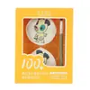100 Puntos Polvo de Malvavisco Esponja Especial para Rostro Cushion Corrector Set Esponja para Maquillaje Húmeda y Seca para Fijar Maquillaje