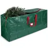 Transfronteiriço Em estoque Saco de armazenamento para árvore de Natal saco de armazenamento de grande capacidade saco tecido quadrado redondo com etiqueta pode ser marcado
