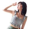 Bikini Estilo Japonés y Coreano Estilo Chanel 2023 Sexy Adelgazante Cintura Alta Cubre Vientre de Moda Deportiva Dividido Traje de Baño para Mujeres