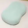 Almofada de Gelo de Cor Sólida para Cochilo, Essencial para Cochilo no Escritório, Travesseiro de Espuma de Memória para Alunos do Ensino Fundamental, Travesseiro para Dormir de Bruços