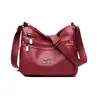 Bolso Transfronterizo de Gran Capacidad para Mamá de Mediana Edad 2026 Nuevo Estilo Bolso de Hombro Simple de Gama Alta Bolso Cruzado Bolso Cuadrado Pequeño Versátil