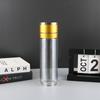 Tapa de apertura con una tecla separación de té y agua vidrio de borosilicato engrosado taza de apertura rápida para coche de negocios taza de burbujas de doble capa taza de agua