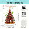 Roda Gigante Romântica Colorida de Natal 2D Acrílico Plano Casa Sala de Estar Enfeites de Mesa de Feriado Adereços de Montagem