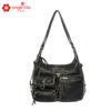 Bolsa Nova 2024 Bolsa Feminina Commuter Couro macio Grande Capacidade Messenger Bag Wash shoulder tote Bag