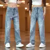 Jeans Casuales de Pierna Recta Estilo Americano para Hombre de Marca Trendy Nueva Colección Otoño e Invierno 2026, Corte Holgado, Pantalones Largos con Diseño Vintage de Salpicaduras