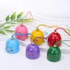 Sino de Liga com Rosto Sorridente Colorido e Fofo Sino de Vento Pingente Chaveiro DIY Feito à Mão Acessório para Bolsa Celular Direto do Fabricante