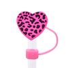 8/10mm Coração Jeans Popular Plugue de Poeira Chapéu de Palha Criativo DIY Acessórios de Canudo para Copo de Água Estoque Pronto Transfronteiriço