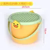 Caixa de Armazenamento de Brinquedos de Desenho Animado, Caixa de Armazenamento de Lanches Doméstico, Balde de Armazenamento de Plástico para Lembranças, Balde para Imersão dos Pés Infantil, Balde para Coletar Conchas na Praia