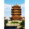 Cuatro edificios famosos, Torre del Grulla Amarilla, Torre Yueyang, Pabellón Tengwang, Pabellón Penglai, Póster, Pintura de Decoración para el Hogar, Marco de Fotos, Pintura de Pared, Pintura Mural