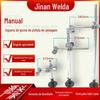 Suporte de ajuste para tocha de solda manual Suporte para tocha de solda a arco de argônio com suporte de base Suporte fixo para soldagem