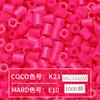 Paquete de Recarga de 264 Colores 1000 Piezas 2.6 mm Fusion Beads Tablero de Pines Set de Rompecabezas Beads para Planchar Serie Completa de 264 Colores