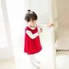 Suéter de punto para niña coreana en oferta Vestido de punto para bebé niña Cuello de muñeca lindo