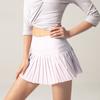 Culottes plisados transfronterizos shorts deportivos para correr para niñas falda de dos piezas falsa INS Falda deportiva de tenis imitación exposición