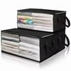 Bolsa de almacenamiento grande a prueba de polvo, bolsa para ropa, bolsa de almacenamiento de colchas gruesas, bolsa de embalaje para mudanzas, bolsa de lona, bolsa de colcha de algodón