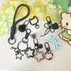 Chaveiro de Feijão Pin Acessórios Coleção Enfeites Pingentes Conjunto Completo Kit DIY Anéis de Mola Argolas Abertas Pingentes de Bolsa