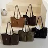 Bolso de Axila para Mujer con Diseño Vintage de Nicho 2026 Otoño Nuevo Bolso Tote de Moda de Gran Capacidad Bolso de Hombro Sencillo