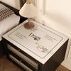 Alfombrilla Protectora Impermeable para Mesita de Noche Americana Mantel Nuevo Lujo Accesible Gabinete de Gama Alta Cubierta para Encimera de Mesa Tela para Cubrir Mesa de Noche