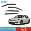 Comércio Exterior é adequado para 1990-2023 Honda Accord Accord acrílico à prova de chuva para janela protetor de chuva para carro