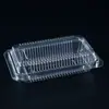 Caja de Embalaje de Plástico Desechable de Grado Alimenticio, Caja de Embalaje para Sushi, Caja para Llevar, Caja Plegable de Plástico Desechable para Alimentos