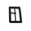 Y003 Hebilla Metálica en Forma de D Hebilla de Ajuste para Cinturón Hebilla de Tres Velocidades Botón de Doble Pasador Accesorio para Hebilla de Gabardina Vestido