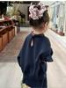 Ropa Personalizada para Niños 2026 Nuevo Estilo Otoño Estilo Coreano Dibujos Animados Lindo Conjunto de Sudadera y Falda para Niñas y Niños Pequeños Moderno