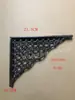 Grades de Portão de Ferro Forjado, Suporte Angular de Ferro Fundido Vintage, Suporte de Prateleira Triangular, Rack de Armazenamento de Cozinha, Prateleira de Canto