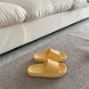 Sandalias de Verano para Pareja para Casa para Hombre y Mujer para Uso Interior y Exterior para Baño Estilo Japonés Color Puro Sandalias de Plataforma Gruesa 5529Cs