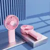 La Empresa Puede Proporcionar un Mini Ventilador Portátil de Mano con Logo, Recargable, Adecuado para Escritorios de Oficina