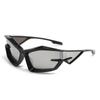 Nuevas gafas de sol con tecnología futurista europea y americana, estilo Y2K, para fotografía callejera, pasarela y moda para hombres y mujeres, gafas de sol transfronterizas.