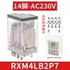 Relé intermedio electromagnético pequeño, CC 24V, 8 pines, 14 pines, RXM2AB, 4AB, LB2BD, P7, JD, F7
