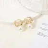 Pendientes de Moda Europeos y Americanos para Mujer, Lujo Ligero, Moda de Gama Alta, Pendientes para el Trabajo, Pendientes Retro, Otoño e Invierno al por Mayor