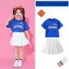 Roupas de Performance de Cheerleading Infantil Roupas de Coro Esportivo para Alunos do Ensino Fundamental Roupas de Dança de Performance de Cheerleading para Jardim de Infância