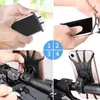 Suporte universal para celular de bicicleta, suporte de silicone giratório 360 graus, adequado para uma variedade de modelos e modelos de celular, fácil de instalar