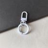 Gancho de Travamento de Porta com Argola de Mola Pintada Chaveiro Chaveiro Colorido Argola Redonda Argola Aberta Ferragem Gancho de Bagagem Acessórios para Bolsa