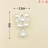 Laço de pérola xiangfeng tecido à mão amor material DIY decoração acessórios acessórios para vestuário