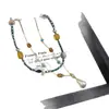 Nuevo Collar de Perlas Artificiales Estilo Chino Elegante Diseño de Nicho Cadena para Clavícula Individual Sensación de Alta Gama