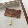 Novo Colar com Pingente de Coração e Chave Estilo Coreano Simples e Fashion Versátil Design Minimalista Corrente para Clavícula para Mulheres