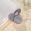 Bonito Coelho de Pelúcia diy Acessórios Headwear Corda de Cabelo Anel de Cabelo Bolsa Chaveiro Acessórios de Pingente de Pelúcia